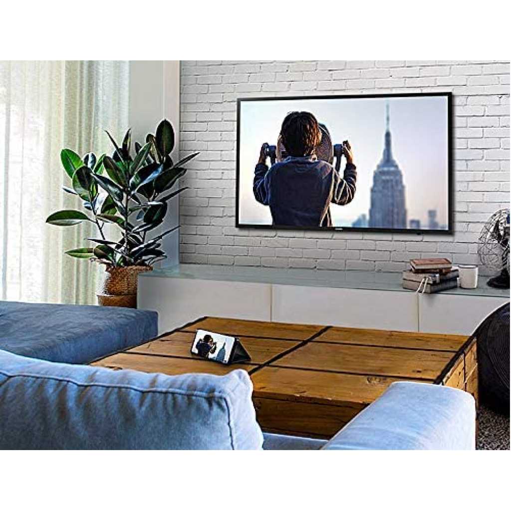 Samsung 40 Inch Smart TV UA50T5300; Full HD Smart LED TV - Black With Built Free To Air Decoder, USB, HDMI, AV - Black