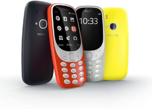 Nokia 3310 3G SIM-Free Feature Phone - Warm Red