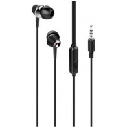 Oraimo OEP-E23 Vortex Bass Wired Eearphones – Black Headsets