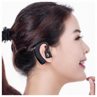 V9 Earhook Wireless Bluetooth Earphones CSR Noise Cancelling Headset Handsfree