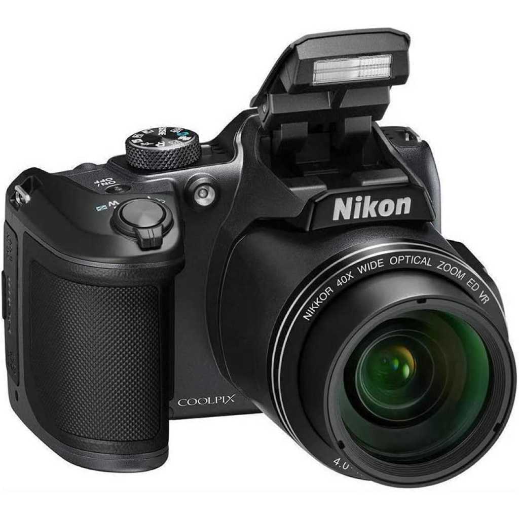 Nikon Coolpix B500 Digital Camera (Black)