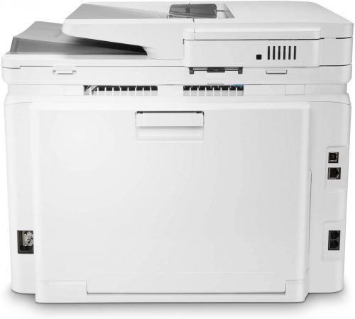 HP Color LaserJet Pro M283fdn Printer, Wireless All-in-One Laser Smart Business Printer, Remote Mobile Print, Scan & Copy - White