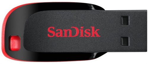 Sandisk 32GB Sandisk 2.0 Cruzerblade Flash Disk - Red,Black