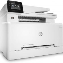 HP Color LaserJet Pro M283fdn Printer, Wireless All-in-One Laser Smart Business Printer, Remote Mobile Print, Scan & Copy - White