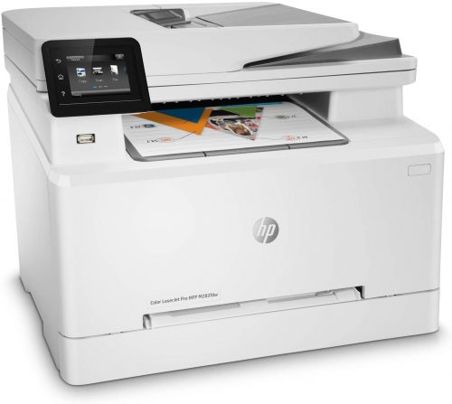 HP Color LaserJet Pro M283fdn Printer, Wireless All-in-One Laser Smart Business Printer, Remote Mobile Print, Scan & Copy - White