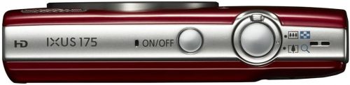 Canon IXUS-175 20MP Point and Shoot Camera with 8X Optical Zoom(Red)