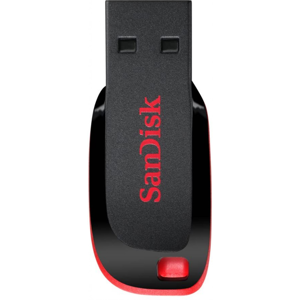 Sandisk 32GB Sandisk 2.0 Cruzerblade Flash Disk - Red,Black