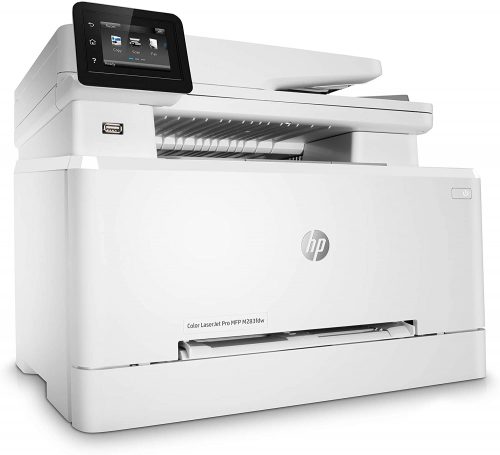 HP Color LaserJet Pro M283fdn Printer, Wireless All-in-One Laser Smart Business Printer, Remote Mobile Print, Scan & Copy - White