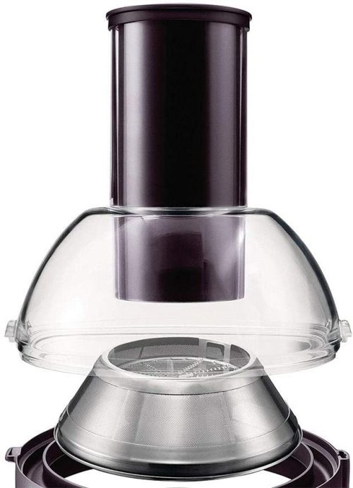 Philips HR1836 Viva Collection Compact Juicer, 1.5 Litre, 500 Watt - Brushed Aluminium