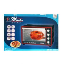 Electro Master Electro Masters EM-EO-1141R 22L Electric Oven With Rotisserie – Black Microwave Ovens