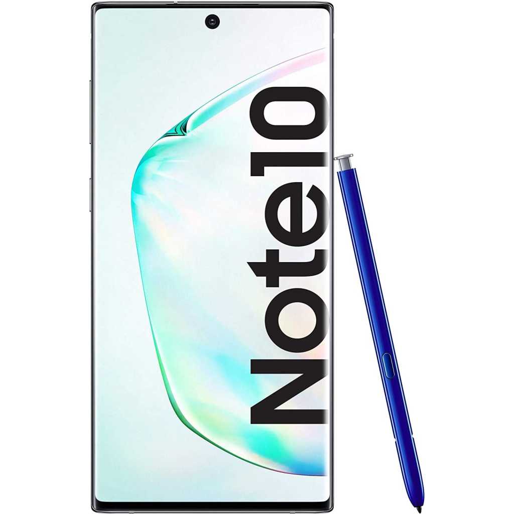 Samsung Galaxy Note10 Mobile Phone; Dual Sim 6.3" 8GB RAM 256GB ROM 12MP + 12MP + 16MP Camera 3500mAh Battery - Aura Glow 1 7115W2oaNL. AC SL1500