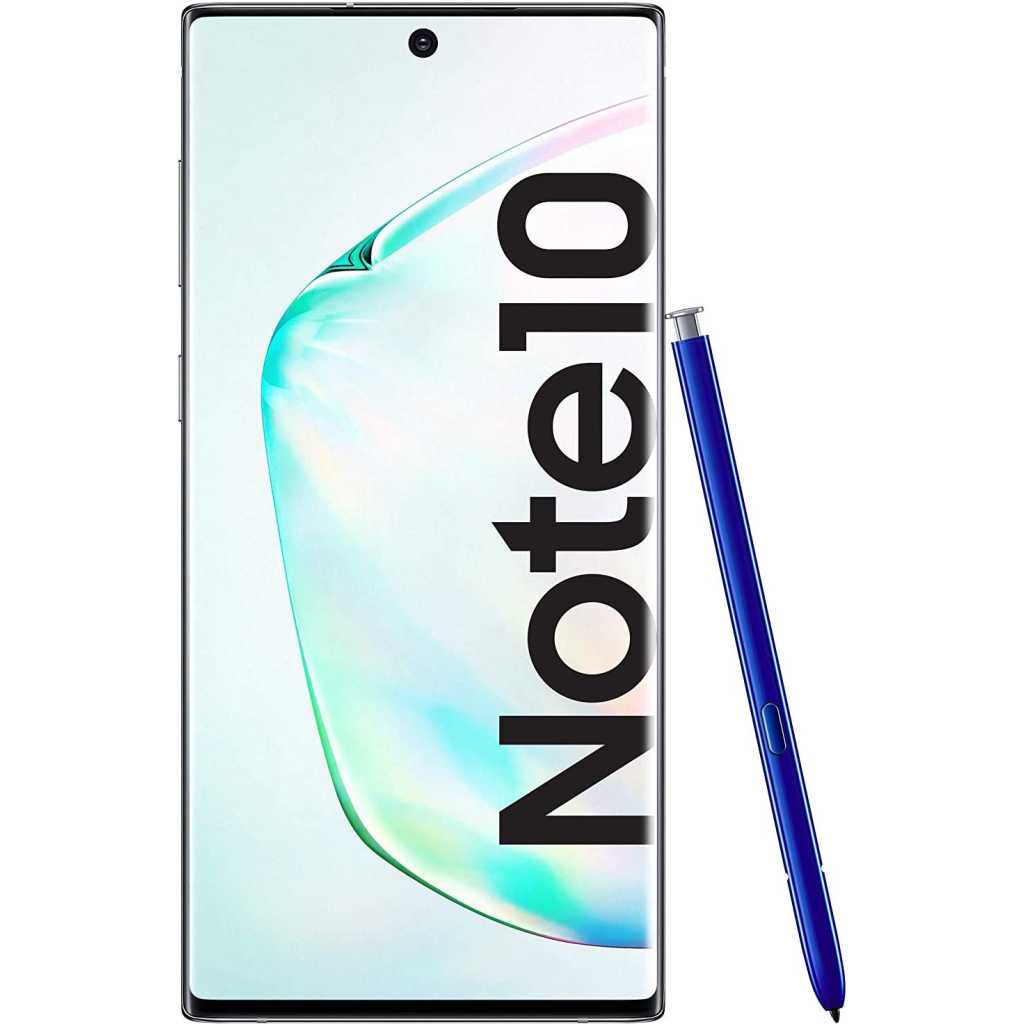 Samsung Galaxy Note10 Mobile Phone; Dual Sim 6.3" 8GB RAM 256GB ROM 12MP + 12MP + 16MP Camera 3500mAh Battery - Aura Glow