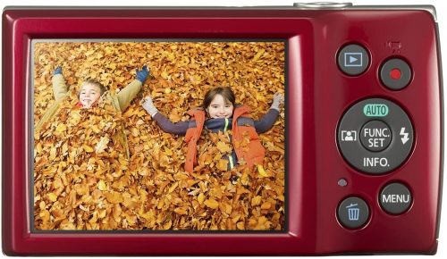 Canon IXUS-175 20MP Point and Shoot Camera with 8X Optical Zoom(Red)