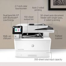 HP LaserJet Pro M428fdw Printer, Multifunction M428fdw Wireless Laser High Speed Smart Business Printer - White