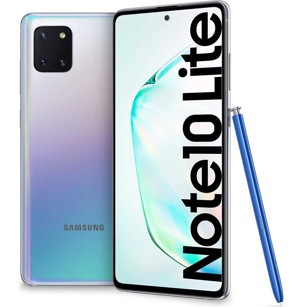 Samsung Galaxy Note10 Lite Mobile Phone; 6.7" Dual SIM 6GB RAM 128GB ROM 12MP - Blue