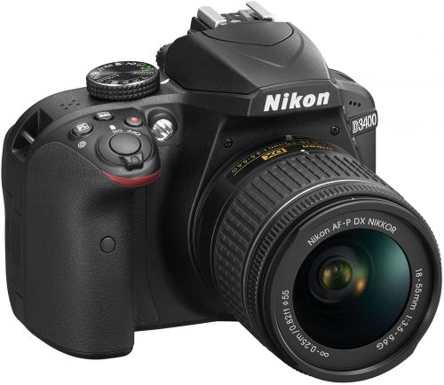 Nikon D3400 w/ AF-P DX NIKKOR 18-55mm f/3.5-5.6G VR (Black)