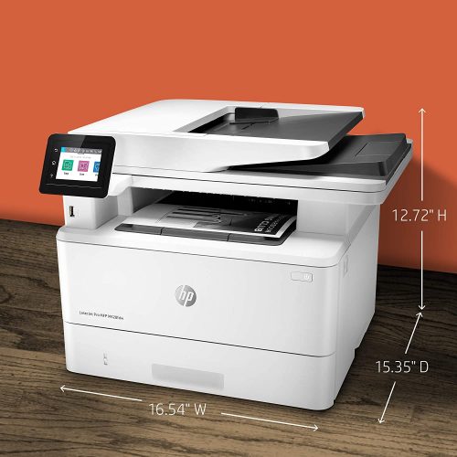 HP LaserJet Pro M428fdw Printer, Multifunction M428fdw Wireless Laser High Speed Smart Business Printer - White