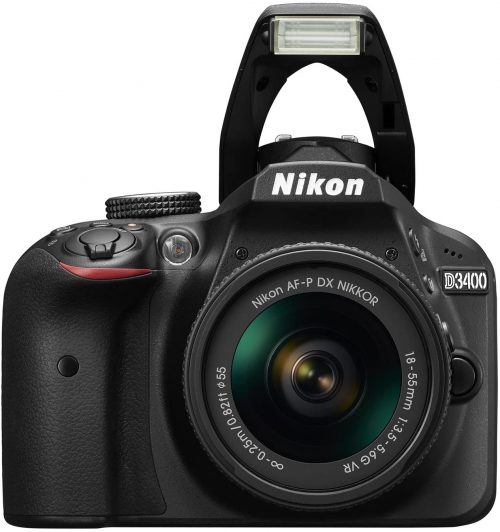 Nikon D3400 w/ AF-P DX NIKKOR 18-55mm f/3.5-5.6G VR (Black)