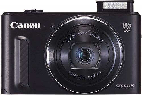 Canon PowerShot SX610 HS - Wi-Fi Enabled Digital Camera (Black)