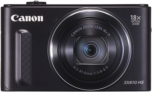 Canon PowerShot SX610 HS - Wi-Fi Enabled Digital Camera (Black)