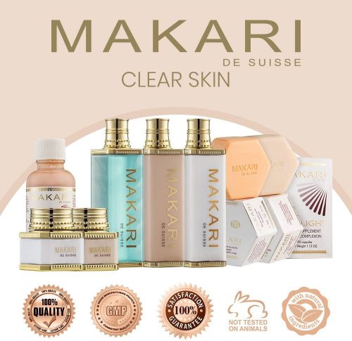Makari Classic Day Treatment Skin Cream 1.85 fl.oz – Hydrating, Lightening & Brightening Face Cream – Daily Moisturizer for Dark Marks, Scars, Acne Blemishes, Hyperpigmentation & Dryness