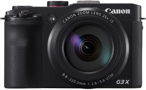Canon PowerShot G3 X Digital Camera w/ 1-Inch Sensor and 25x Optical Zoom - Wi-Fi & NFC Enabled (Black)