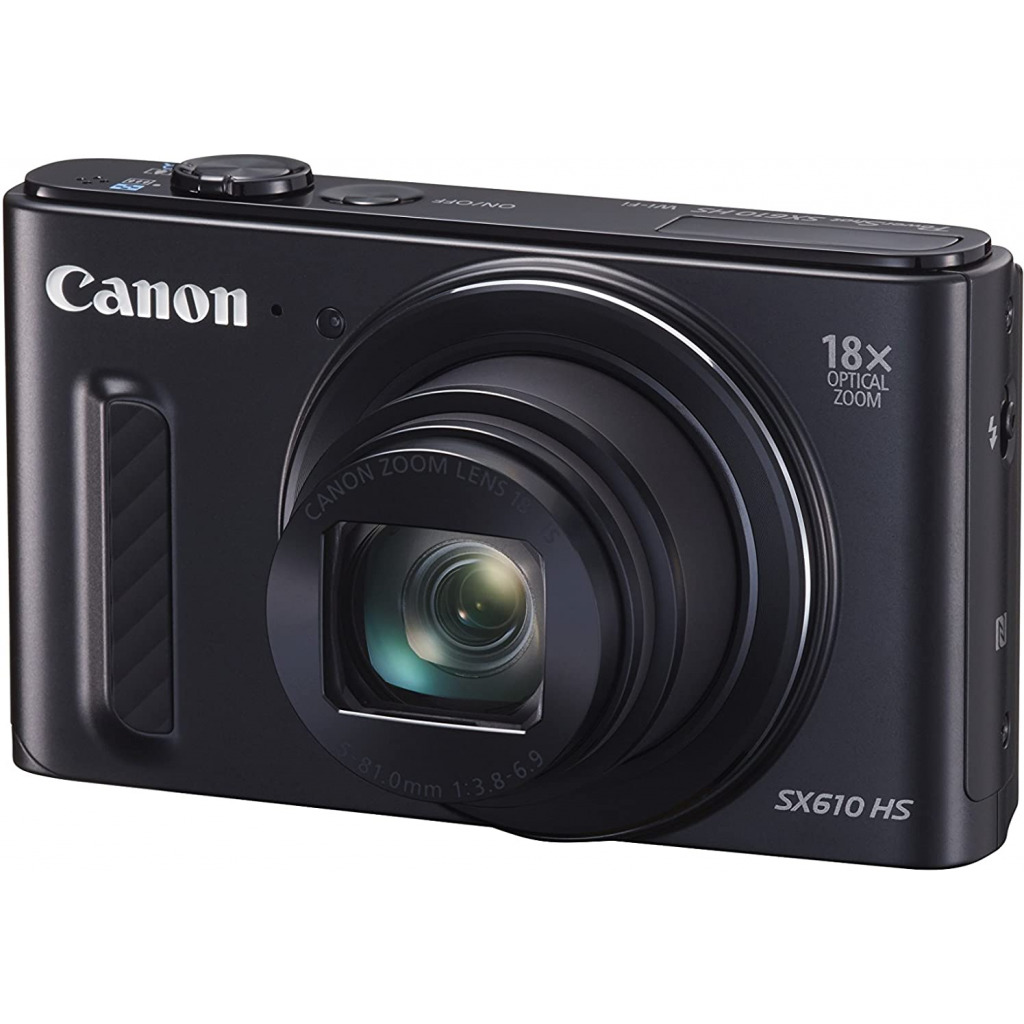 Canon PowerShot SX610 HS - Wi-Fi Enabled Digital Camera (Black)