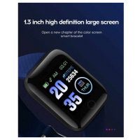 1.3 Inch BT Smart Bracelet Smartwatch - Black