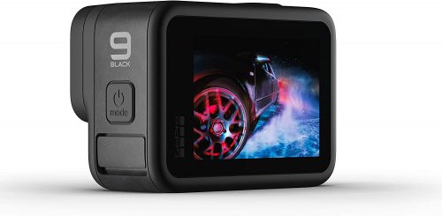 GoPro HERO9 Black - Waterproof Action Camera with Front LCD and Touch Rear Screens, 5K Ultra HD Video, 20MP Photos, 1080p Live Streaming, Webcam, Stabilization