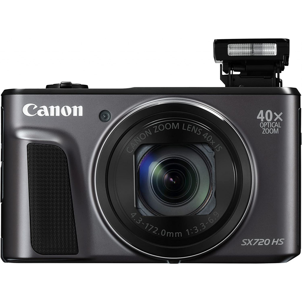 Canon PowerShot SX720 HS Digital Compact Camera (Black)