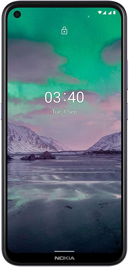 Nokia 3.4 6.39 Inch Android Smartphone with 4GB RAM and 64GB Storage (Dual SIM) - Fjord- Dusk