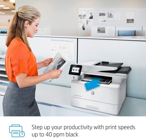 HP LaserJet Pro M428fdw Printer, Multifunction M428fdw Wireless Laser High Speed Smart Business Printer - White