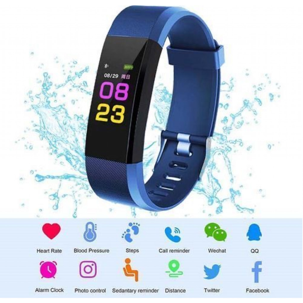 115 Plus Smart Watch - blue