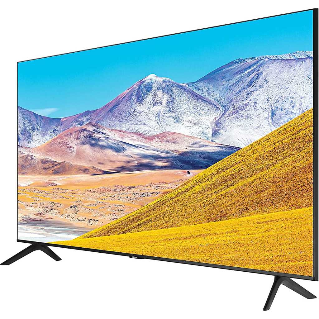 Samsung 82 Inches TU8000 Crystal UHD 4K Flat Smart TV (2020), Black, UA82TU8000UXZN