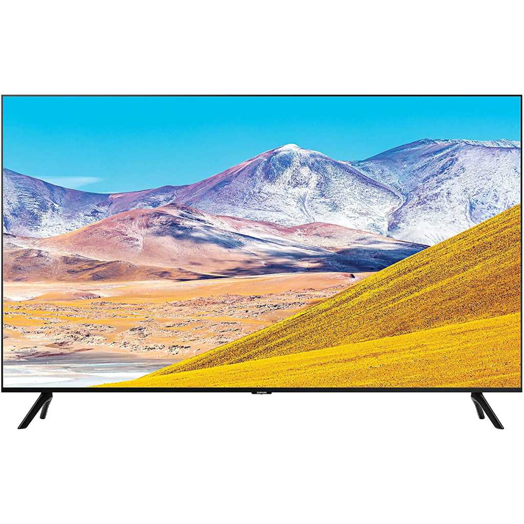 Samsung 82 Inches TU8000 Crystal UHD 4K Flat Smart TV (2020), Black, UA82TU8000UXZN