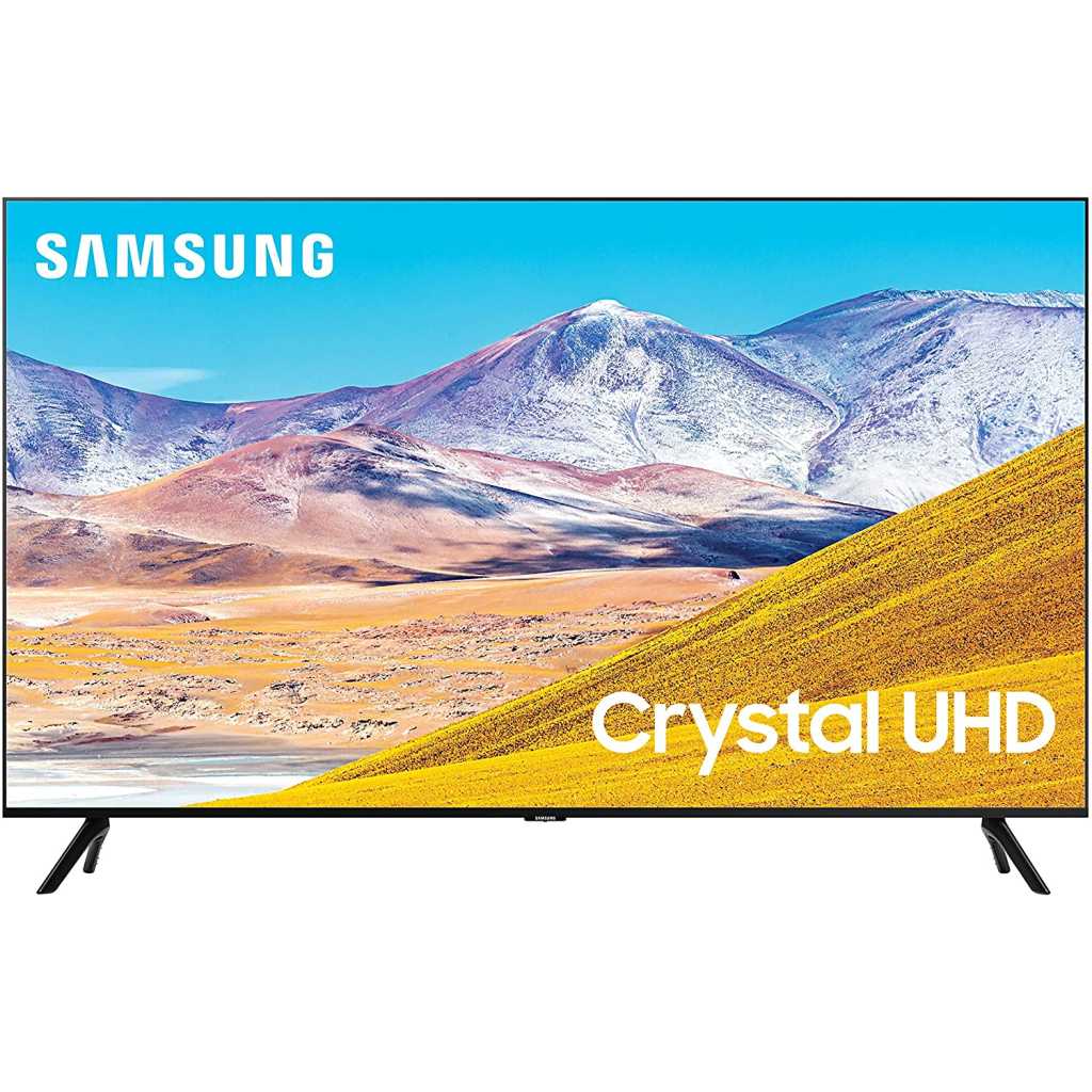 Samsung 75 Inches TU8000 Crystal UHD 4K Flat Smart TV (2020), Black, UA75TU8000UXZN