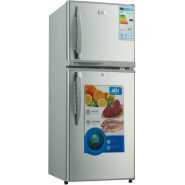 ADH BCD-138 138 - Litres Fridge, Double Door Refrigerator - Silver