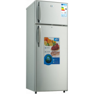 ADH BCD-276 276L Double Door Fridge-Silver ADH Refrigerators