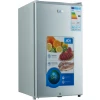 ADH 120 - Litres Fridge, BC8091 Single Door Refrigerator - Silver