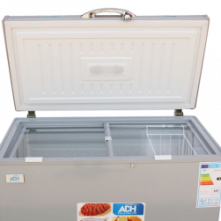 ADH BD-250 250 - Litres Chest Freezer, Single Door Deep Freezer - Silver