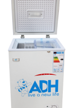 ADH BD-150 150 - Litres Chest Freezer, Single Door 150L Deep Freezer - White