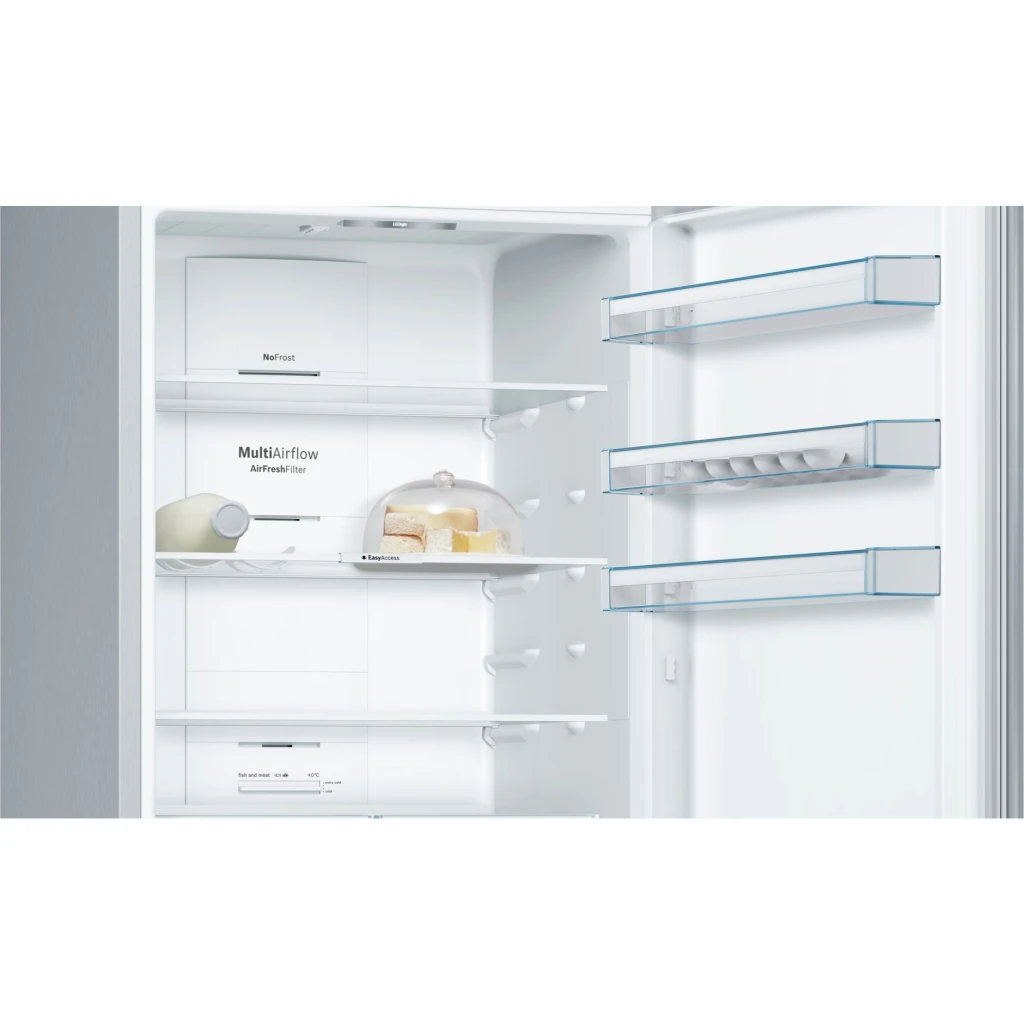 Bosch KGN56VI30M Standing Fridge Freezer top open 2
