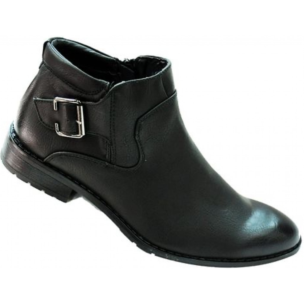 Buckle Detail Ankle Boots - Black 1 C58EAB87 58A7 4FEB A7B5 A9D0800B240D