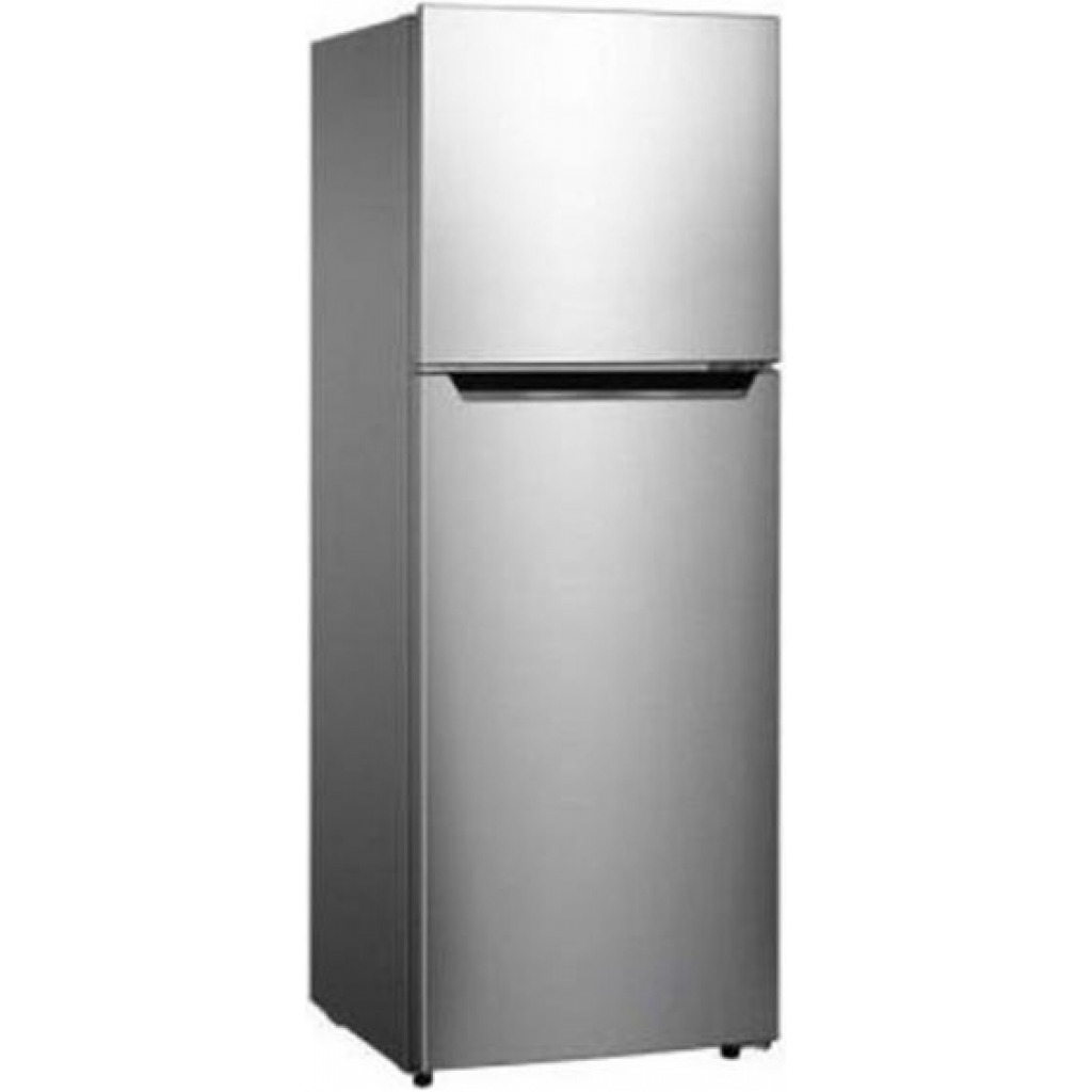 Hisense 295L Double Door Upper Mount Freezer Refrigerator – Silver Hisense Electronics Store