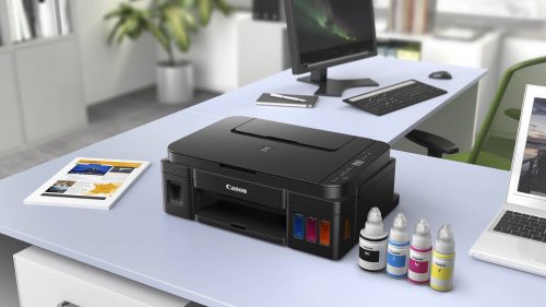 Canon PIXMA G2400 Inkjet Colour Printer; Print, Scan, Photocopy - Black