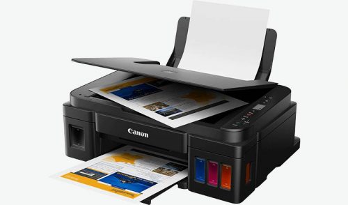 Canon PIXMA G2400 Inkjet Colour Printer; Print, Scan, Photocopy - Black