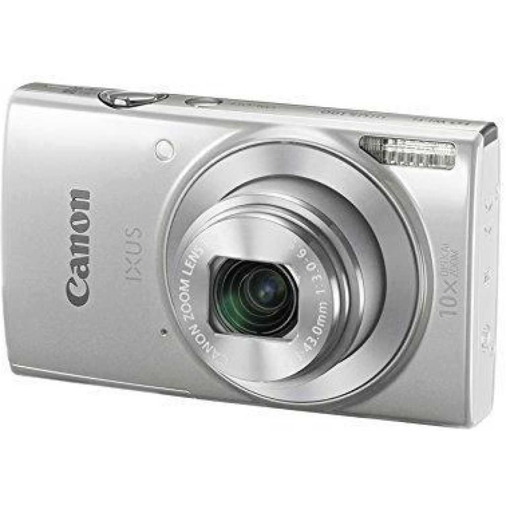 Canon IXUS 190 Digital Point and Shoot Camera, Silver