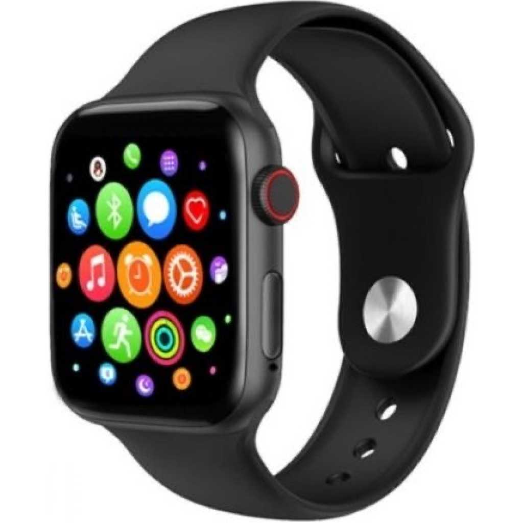 T500 Smart Watch Fit Pro - Black - TilyExpress Uganda