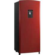 Hisense 229L Single Door Fridge With Water Dispenser - Red