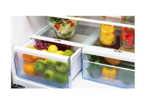 Hisense 533L Fridge With Top Mount Freezer Double Door - Silver